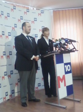 Macovei şi-a lansat partidul M10: „Nu suntem noul PNL, vechiul PSD. Suntem în bătălie cu valul hoţiei”